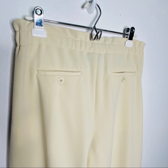 ☑️DKNY Womens Wheat Stretchy Wide Leg Trousers FLYP - Picture 10 of 15